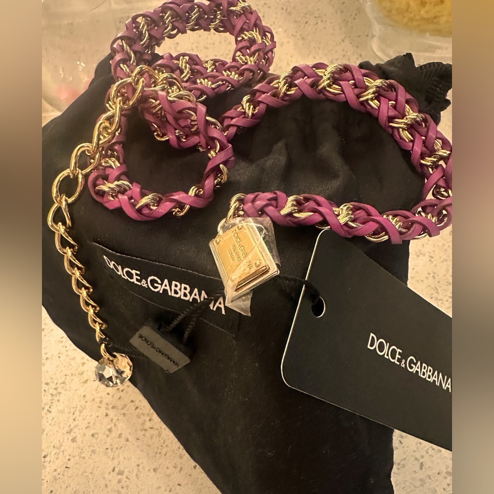 NWT Dolce and Gabanna women belt